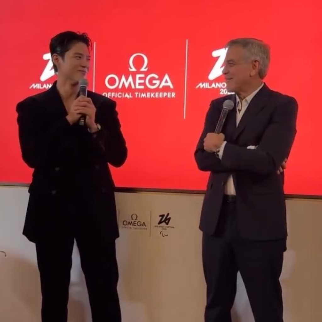 パク・ボゴムのビジュアルに思わず嫉妬！？ジョージ・クルーニーとの対面が話題に