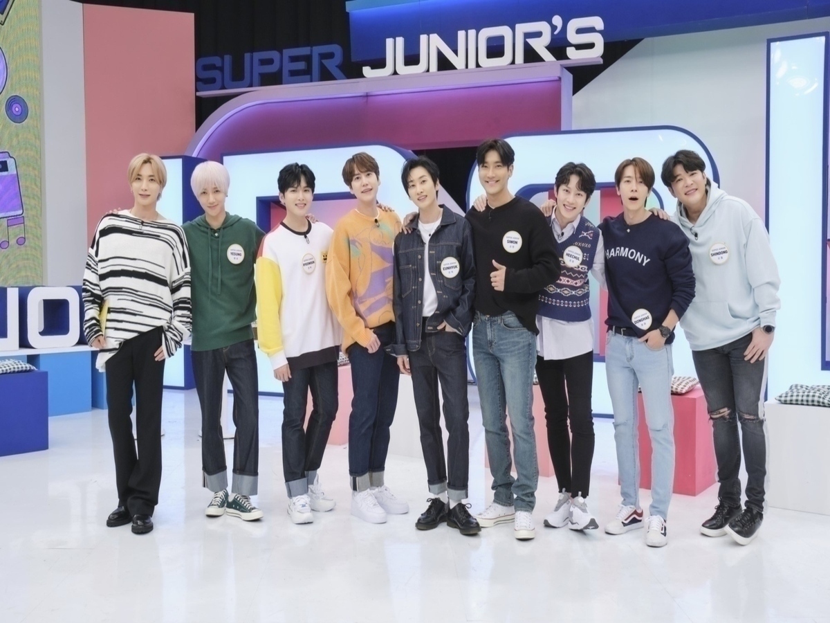 Super Junior メンバー9人が集結 Super Juniorのアイドルvsアイドル 撮影現場リポート Kstyle