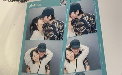 ユ・ソンウン＆GeeksのLouie夫妻、プリクラでキスも！結婚1周年をお祝い…変わらない仲の良さをアピール