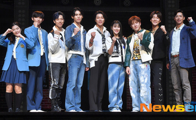 【PHOTO】ASTRO ジンジン＆KARA ギュリ＆WINNER イ・スンフンら、ミュージカル「ドリームハイ」プレスコールに出席