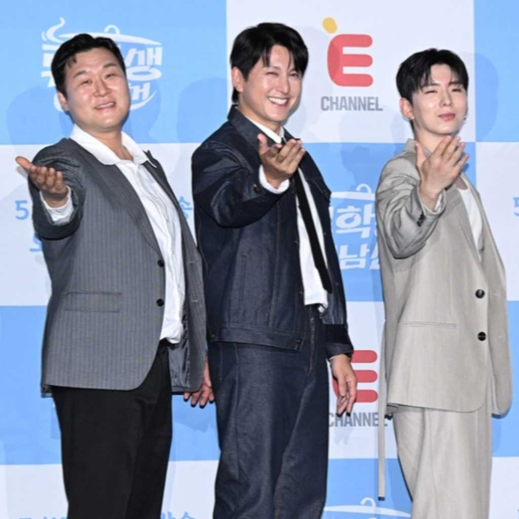【PHOTO】リュ・スヨン＆MONSTA X キヒョン＆ユン・ギョンホ、新バラエティ「リュ学生オ・ナムソン」制作発表会に出席