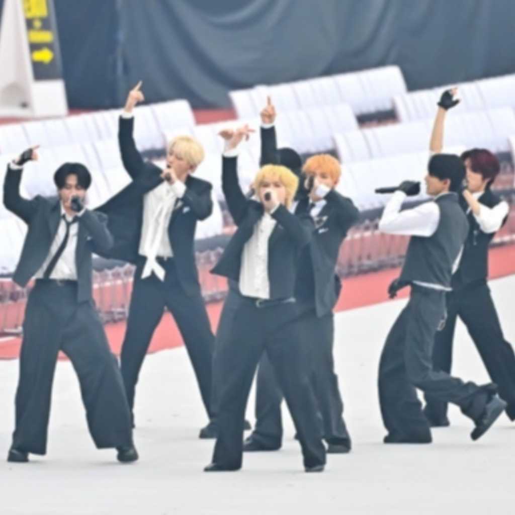 【PHOTO】INI「第20回アジア競技大会」開会式で祝賀ステージを披露