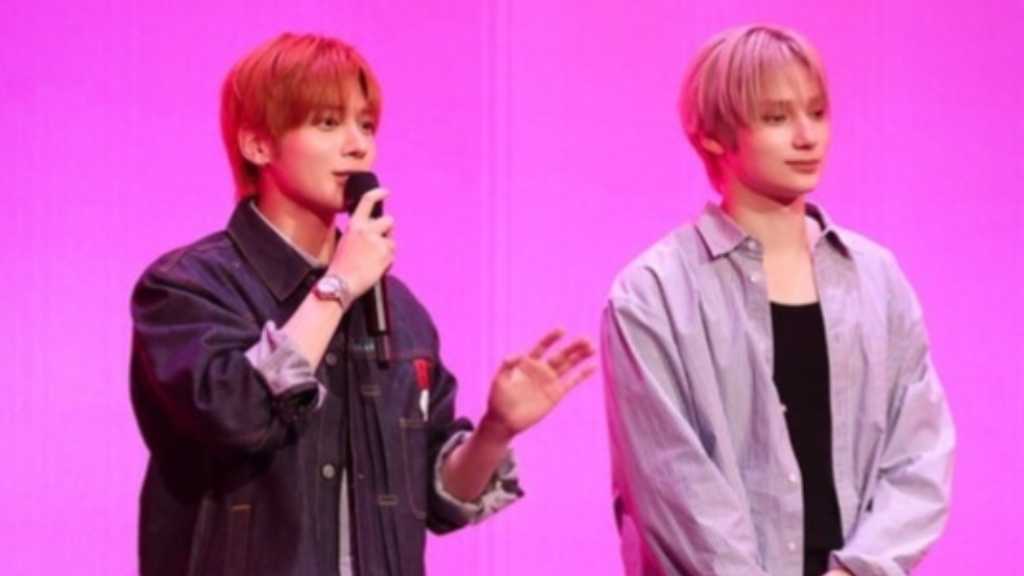 TOMORROW X TOGETHER テヒョン&ヒュニンカイ、リスニングパーティーにサプライズ登場!新曲の振付を披露