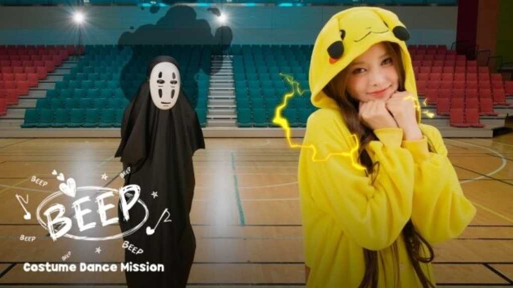 izna、カオナシで爆笑パフォーマンス！？新曲「BEEP」で日本キャラに変身（動画あり）