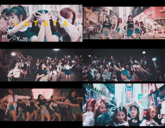 G I Dle ニューヨークのタイムズスクエアが麻痺 人気を実感させたフラッシュモブ映像を公開 動画あり Kstyle