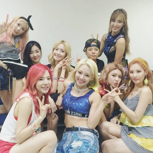 F X エンバ 少女時代の楽屋を訪問 ソヒョン 応援に来てくれてありがとう Kstyle