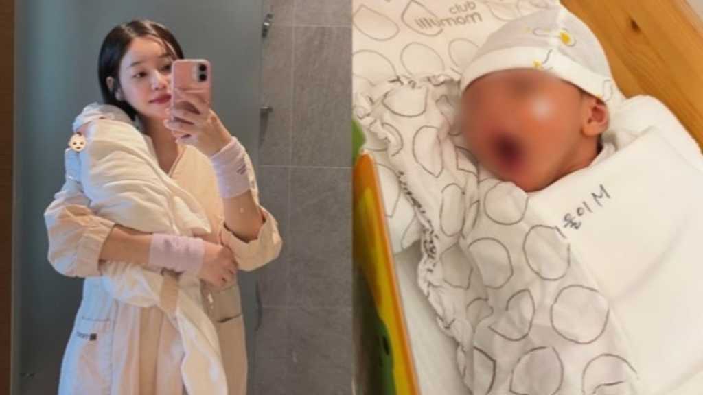 AOA ユナ、母親になった幸せいっぱいの写真を公開「ゆっくり成長してね」