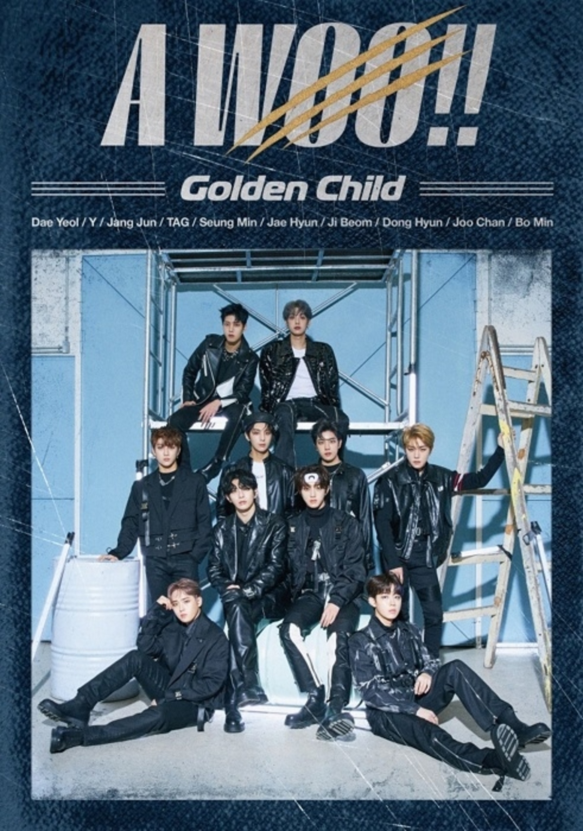 goldenchild メンバー全員サイン入り ポスター 【☆安心の定価販売