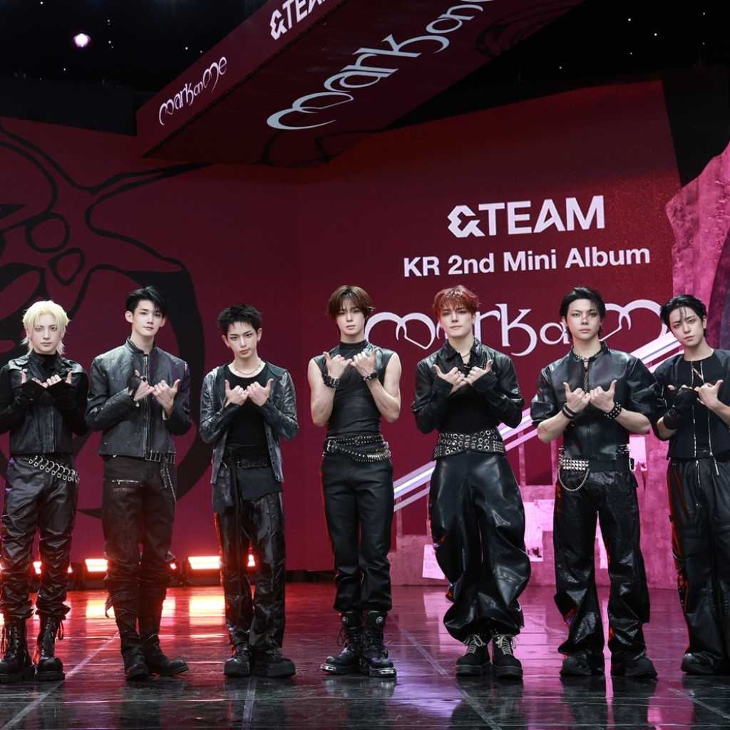 ＆TEAM、韓国2ndミニアルバム「Mark on Me」発売初日に122万枚超！通算4作目の連続ミリオン達成