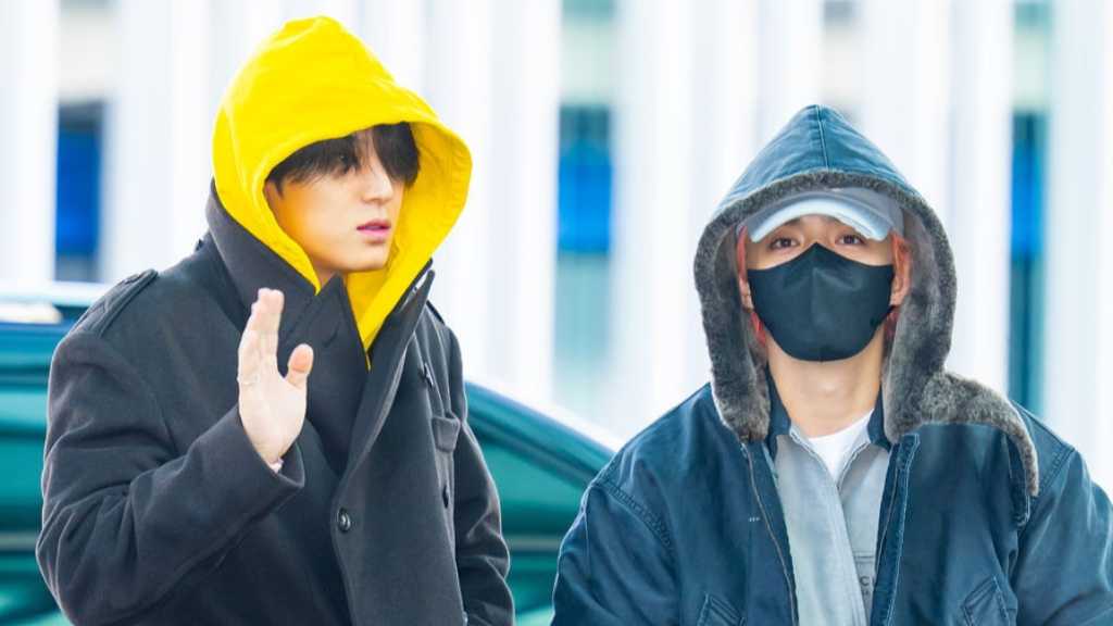 【PHOTO】SEVENTEENのS․COUPS&ミンギュ、コンサートのため日本へ出国