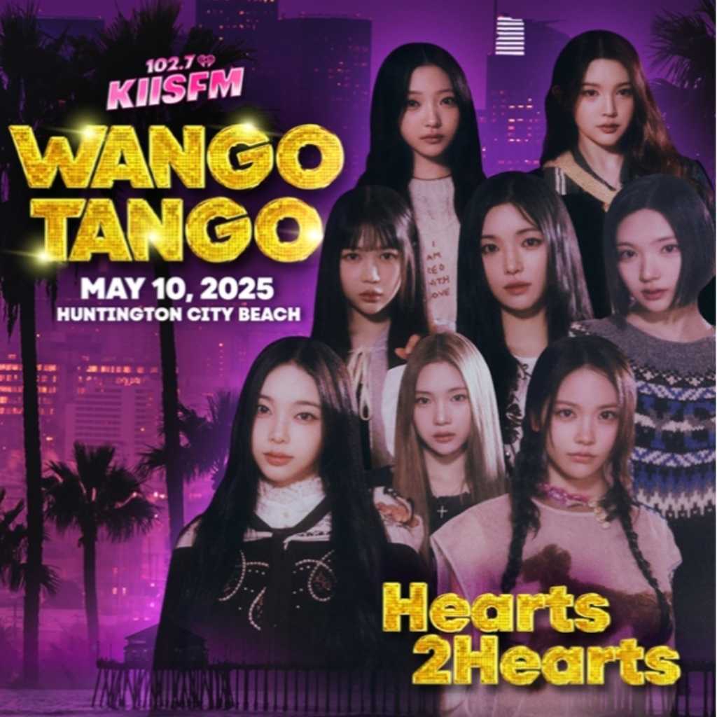 Hearts2Hearts、アメリカの有名ミュージックコンサート「Wango Tango」出演へ…デビューから2週間で異例の快挙