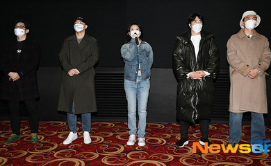【PHOTO】カン・ハヌル＆ハン・ヒョジュ＆クォン・サンウら、映画「パイレーツ: 失われた王家の秘宝」舞台挨拶に出席