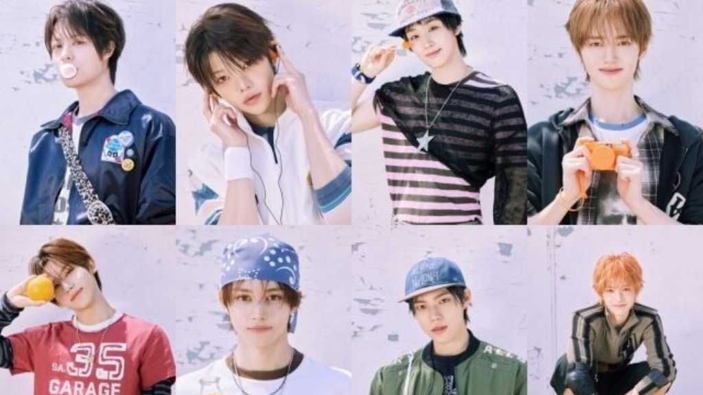 「B:MY BOYZ」から誕生の新グループYUHZ、1stシングル「Orange Record」コンセプトフォトを初公開