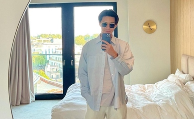 パク ソジュン 渡米後の近況を公開 ホテルの部屋で撮った爽やかなセルフショットが話題 Kstyle