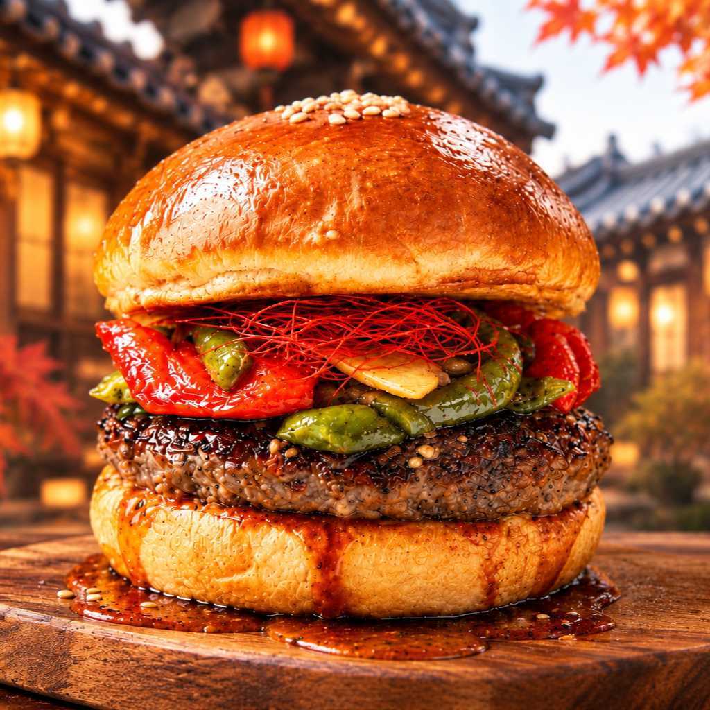 プレミアムバーガー専門店「BURGER REVOLUTION」10月限定でプルコギバーガーが新登場!