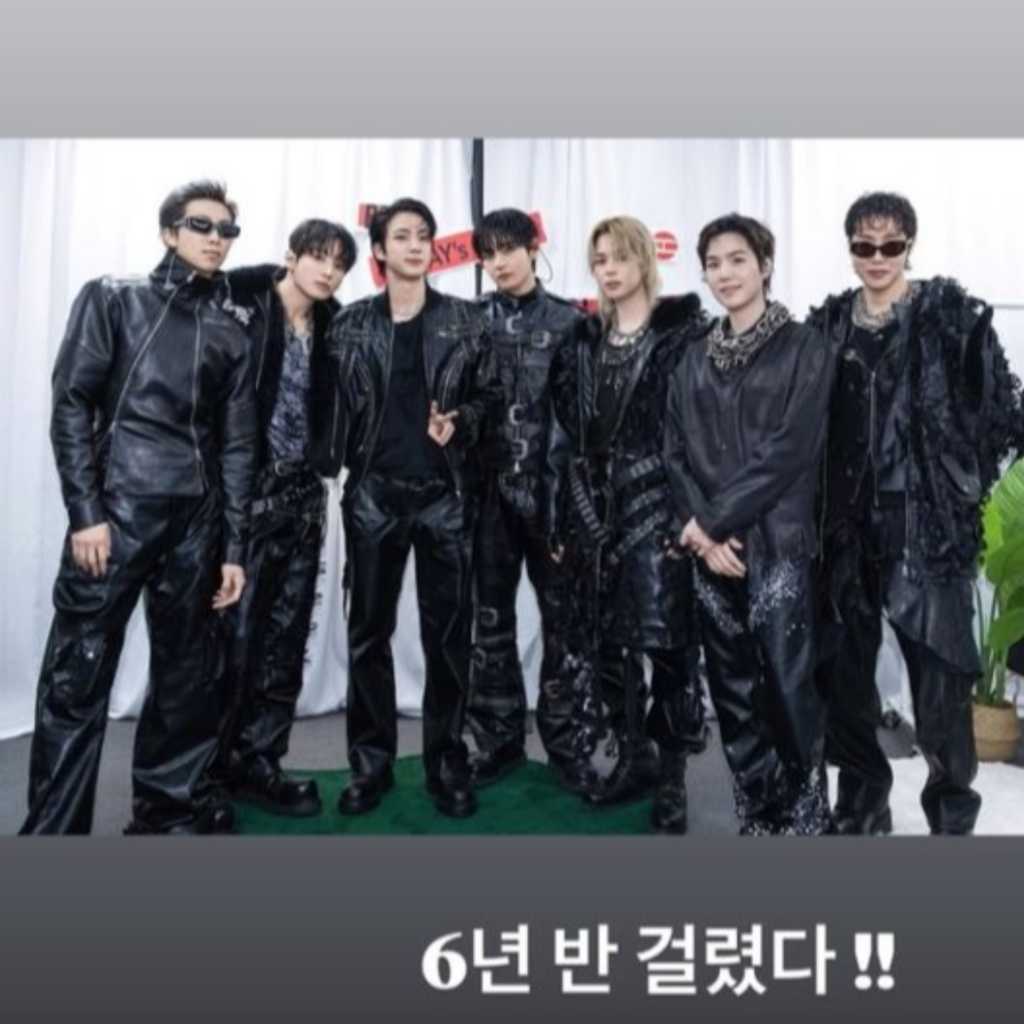 BTSのRM、待望のワールドツアー開幕に感激「6年半かかった!」