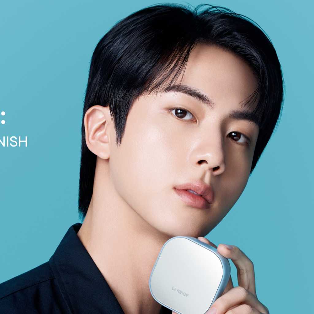 BTS ジン、大型ビジュアルが渋谷に出現！韓国コスメ「LANEIGE」6月23日より特別広告を展開