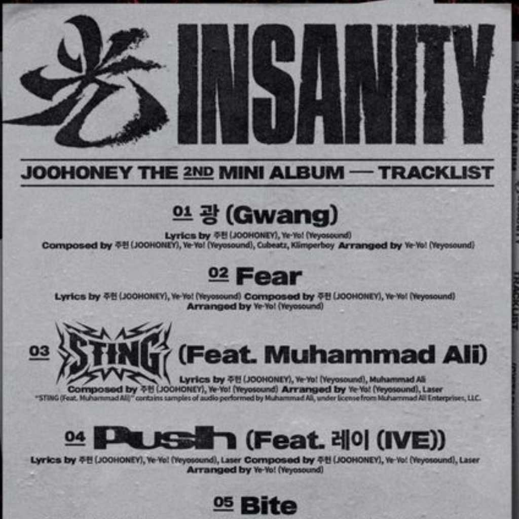 MONSTA X ジュホン、2ndミニアルバムの全曲トラックリストを公開！歴代クラスのフィーチャリング