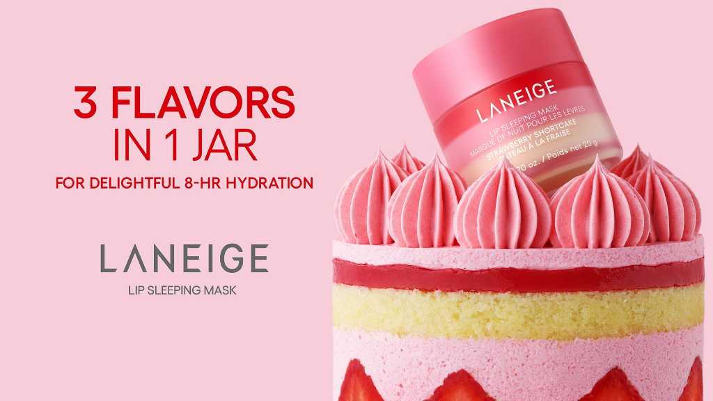 韓国コスメ「LANEIGE」人気のリップに“ショートケーキフレーバー”が登場！9月1日より先行発売