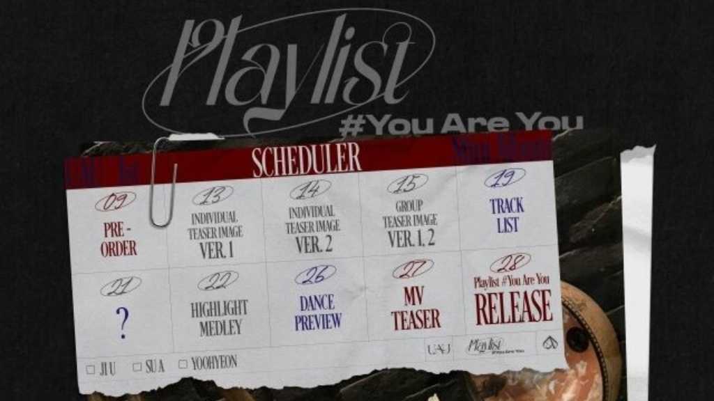“DREAMCATCHER初のユニット”UAU、1stミニアルバム「Playlist #You Are You」を5月28日に発売