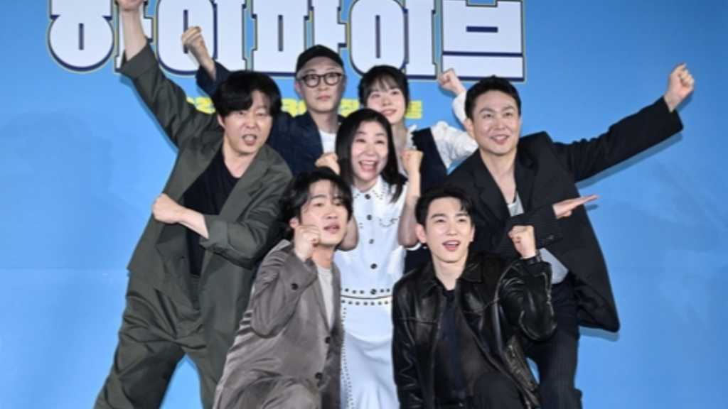 【PHOTO】ラ・ミラン＆GOT7 ジニョンら、映画「ハイファイブ」制作報告会に出席