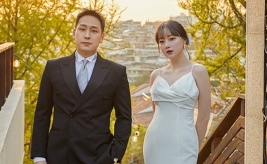 元Nine Muses クムジョのためにメンバーが集結!ウエディンググラビアを公開…新郎ペク・ギボムとのラブラブショットも