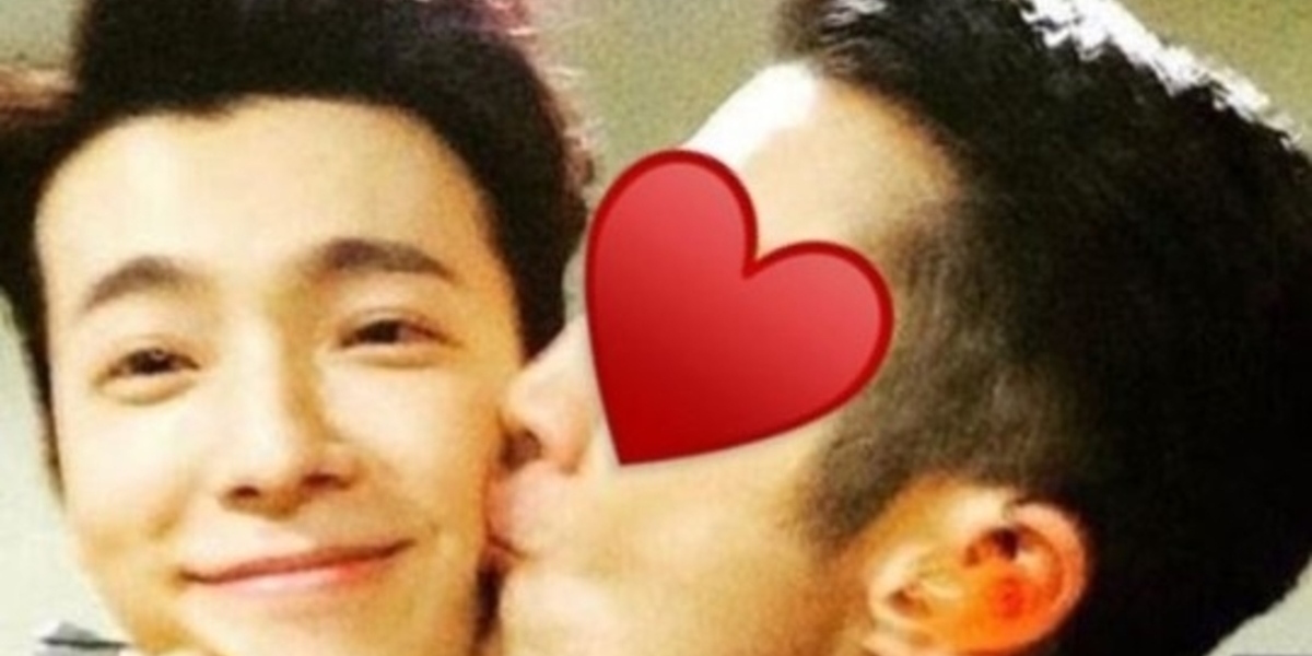 SUPER JUNIOR シウォン、ドンヘの頬にキスした写真を公開「誕生