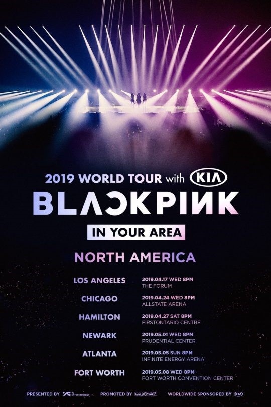 BLACKPINK、ワールドツアー北米6都市の追加公演が決定…グローバルな人気を証明 - Kstyle