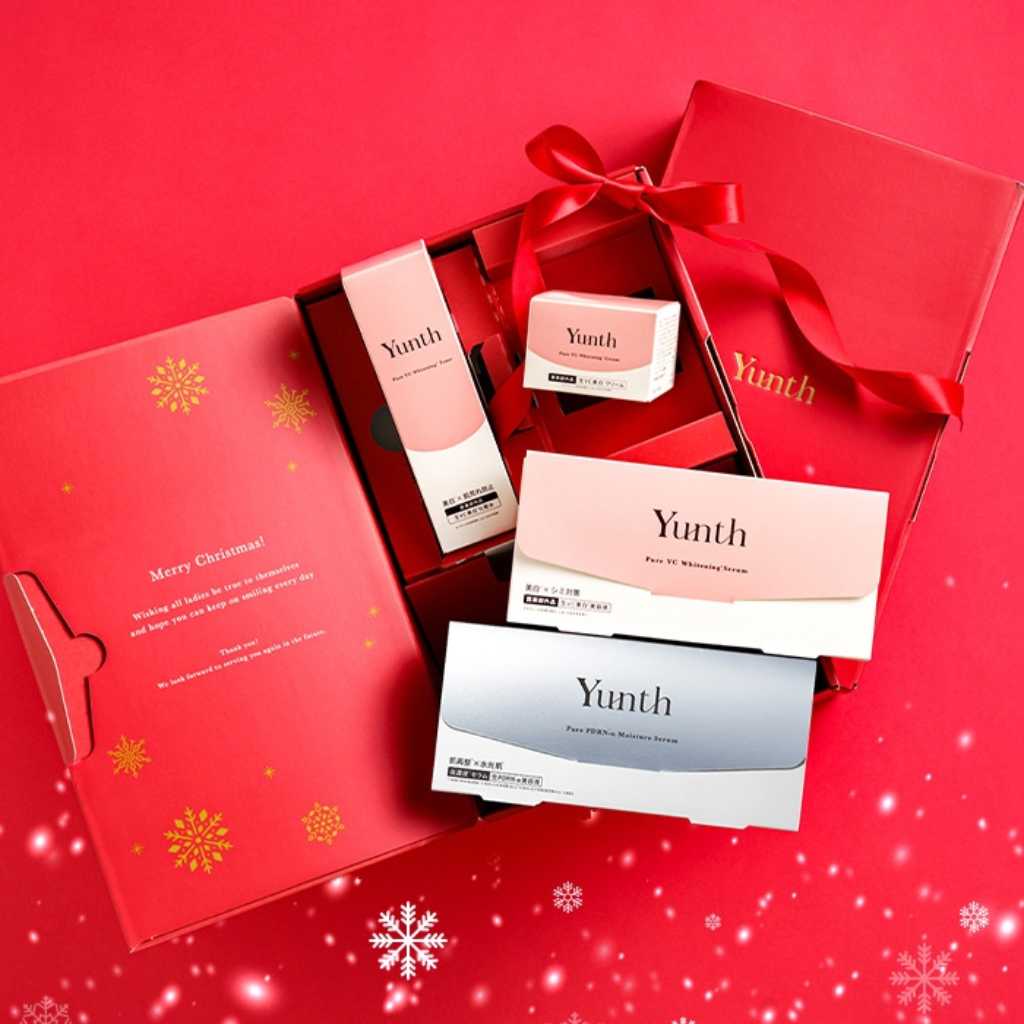 「Yunth クリスマスコフレ 2026」全6種が登場！人気の生美容液を楽しむホリデー限定コレクション