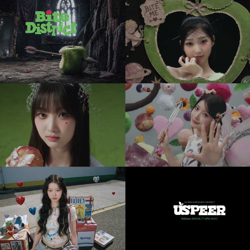 USPEER、1stミニアルバム「Bite Distict」を6月17日にリリース決定…予告コンテンツが続々公開