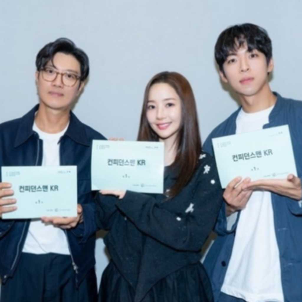 パク・ミニョン＆パク・ヒスンら、新ドラマ「コンフィデンスマンKR」台本読み合わせ現場を公開