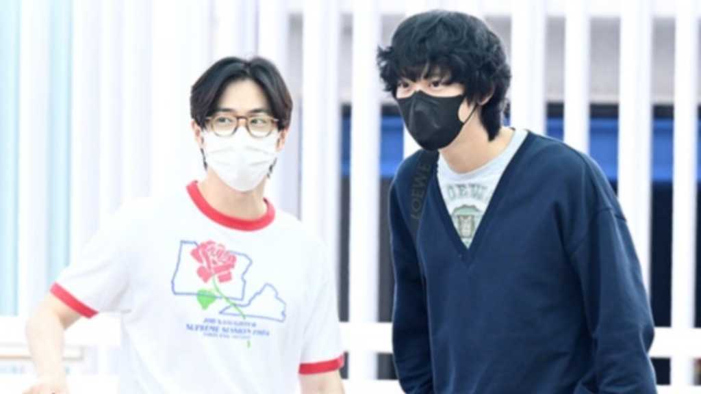 【PHOTO】EXO チャンヨル＆スホ「SMTOWN LIVE in LONDON」のためイギリスへ出国