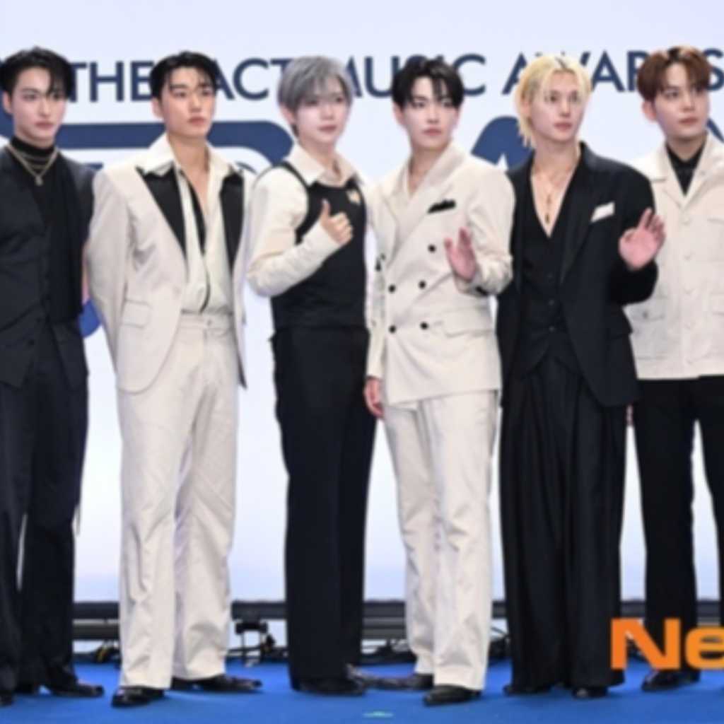 【PHOTO】ATEEZ「TMA 2026」レッドカーペットに登場