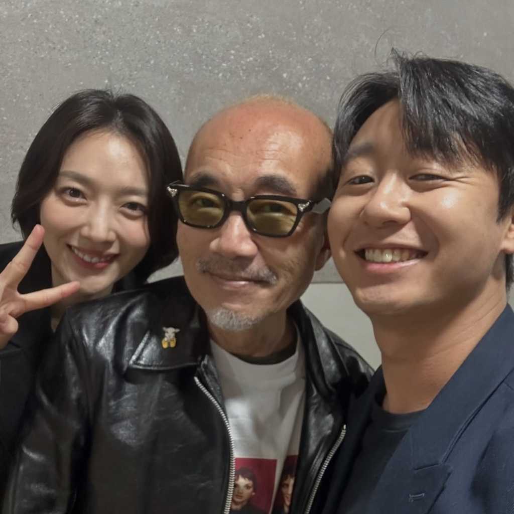 竹中直人＆笠松将らと笑顔！「復讐代行人3～模範タクシー～」で共演した日韓俳優の記念ショットが話題