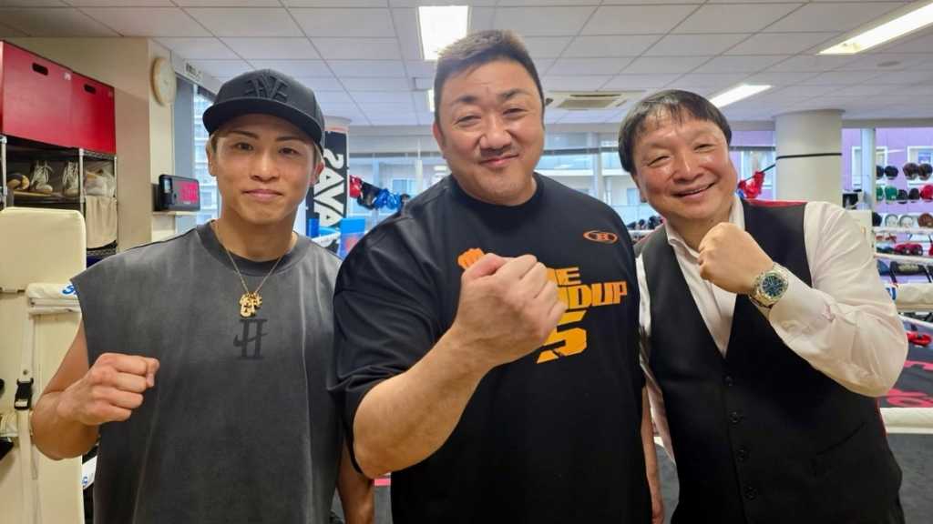 マ・ドンソク、井上尚弥＆大橋秀行会長との3ショット公開！意外な交流に反響
