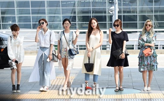 Photo T Ara 上海アジア音楽祭 出席のため中国に出国 爽やかな夏ファッション Kstyle