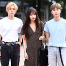 【PHOTO】Triple H「ミュージックバンク」リハーサルに参加…熱愛否定も2人の姿に注目