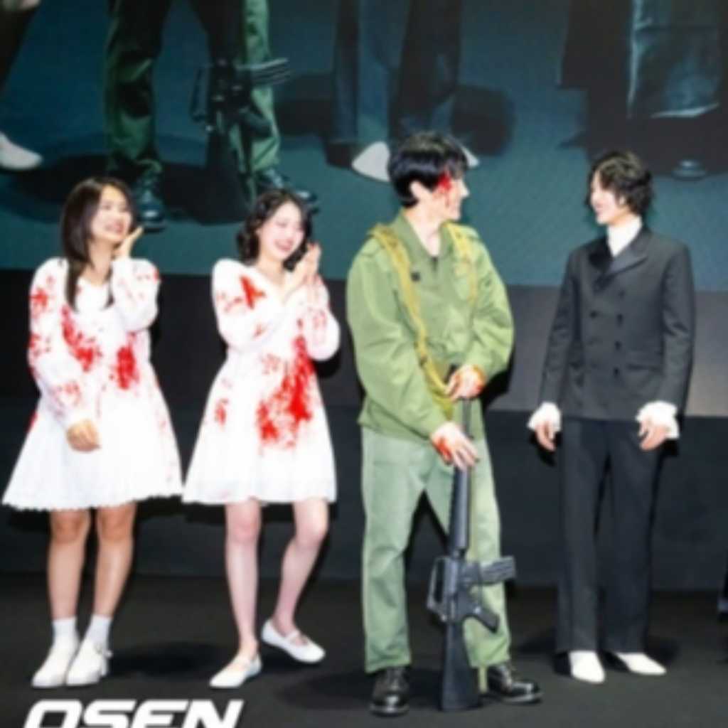 【PHOTO】キム・へユン＆イ・ジョンウォンら、映画「サルモク池」舞台挨拶に出席…扮装して登場