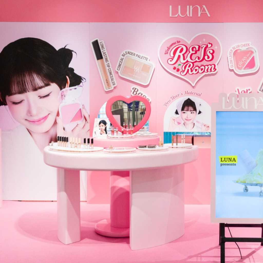 IVE レイのビジュアルも登場！韓国コスメ「LUNA」銀座ロフトでポップアップを開催中