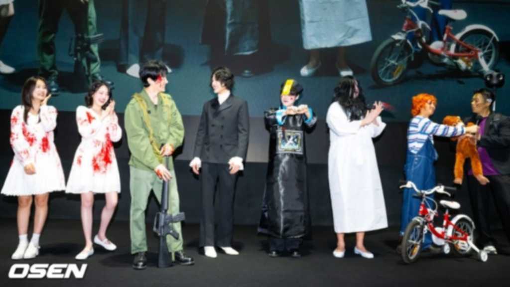 【PHOTO】キム・へユン＆イ・ジョンウォンら、映画「サルモク池」舞台挨拶に出席…扮装して登場