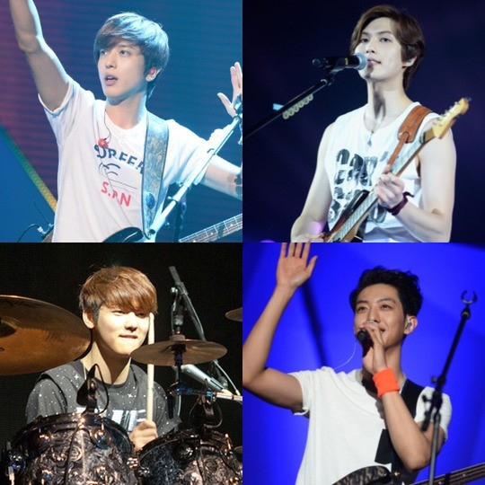 Cnblue 韓国バンドとしては唯一アジア大会の閉幕式に Kstyle