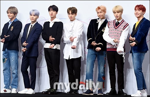 Photo Bts 防弾少年団 ニューミニアルバム Love Yourself 承 Her 発売記念記者懇談会を開催 Kstyle