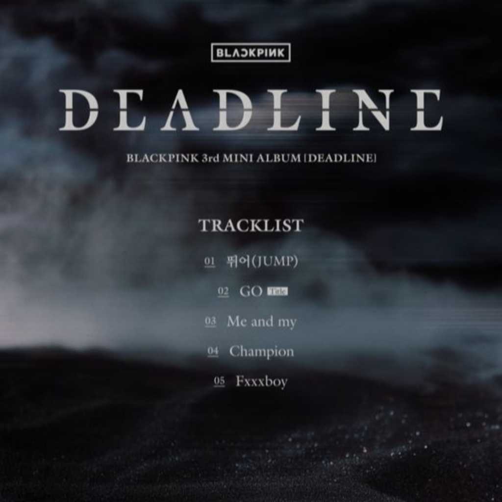 BLACKPINK、3rdミニアルバムのトラックリストを公開！タイトル曲は「GO」