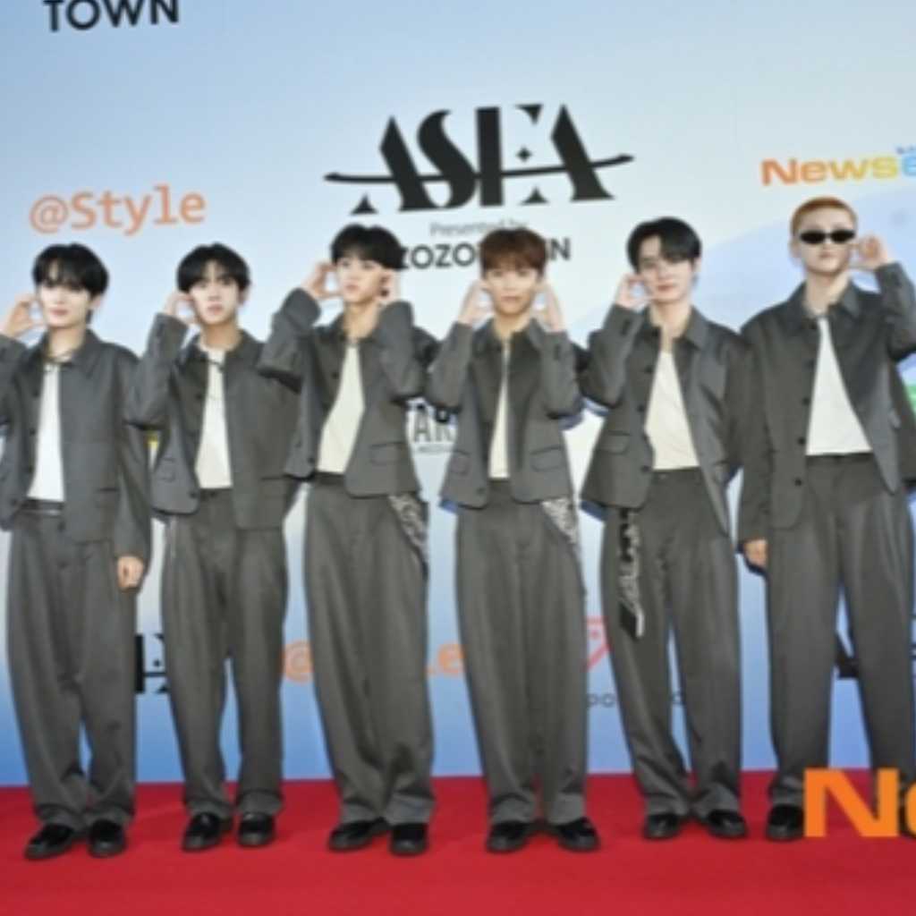 【PHOTO】FANTASY BOYS、日本開催「ASEA 2025」2日目のレッドカーペットに登場