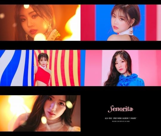 G)I-DLE スジン＆シュファ、タイトル曲「Senorita」MV予告映像を公開 