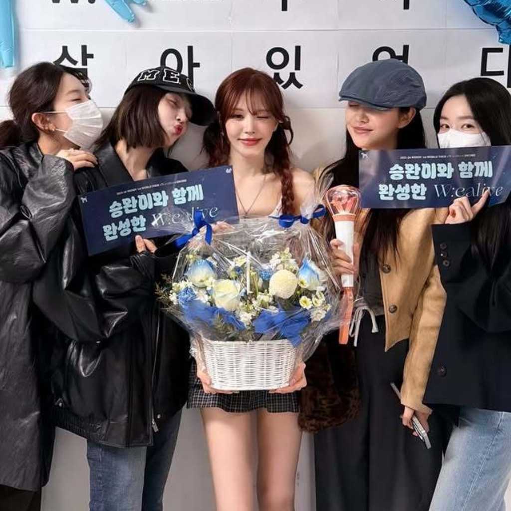 Red Velvet、完全体で集結！ウェンディのソロコンサートで感動のサプライズ