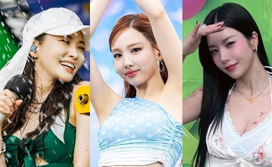 TWICE ナヨン、クォン・ウンビも！「WATERBOMB」で夏の女神となったアーティストを一挙紹介