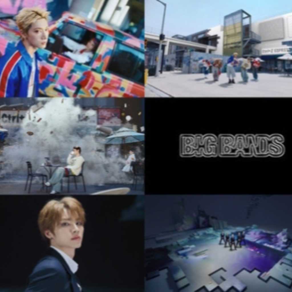 WayV、タイトル曲「BIG BANDS」MV予告映像を公開…ダイナミックな演出