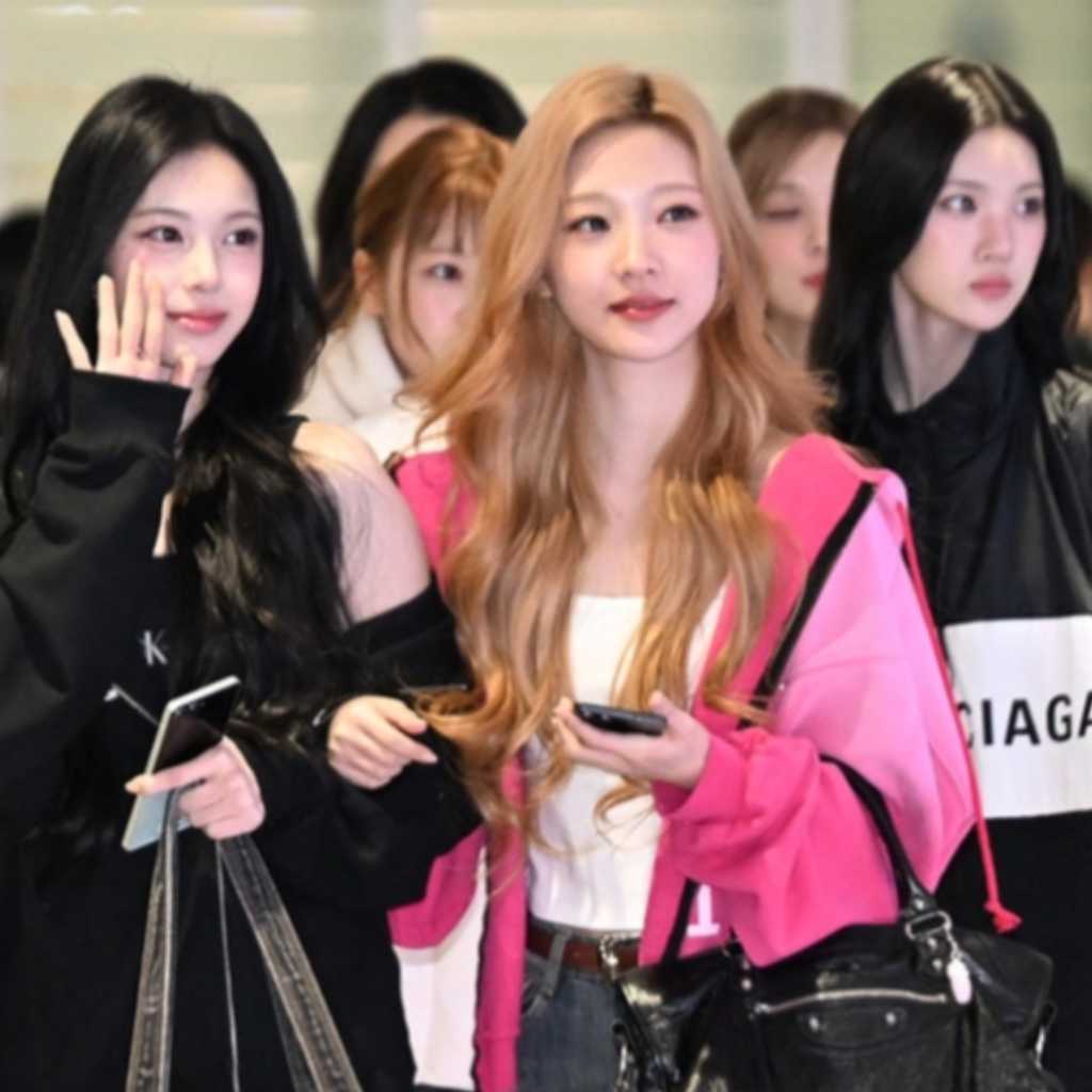 【PHOTO】Hearts2Hearts「SMTOWN LIVE」福岡公演を終えて到着(動画あり)