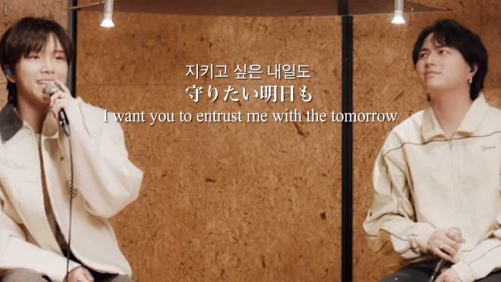 BOYNEXTDOOR ウンハク、Novelbright 竹中雄大と「愛とか恋とか」を熱唱!豪華コラボにファン歓喜(動画あり)